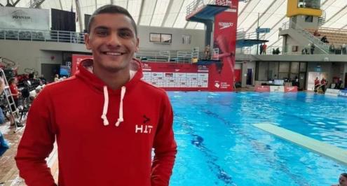 بأداء مميز.. مهاب إسحاق يتأهل إلى نصف نهائي منافسات الغطس